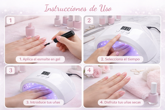 Lámpara LED, secador de uñas