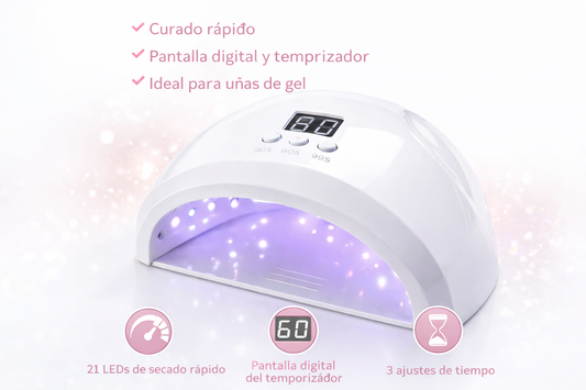 Lámpara LED, secador de uñas