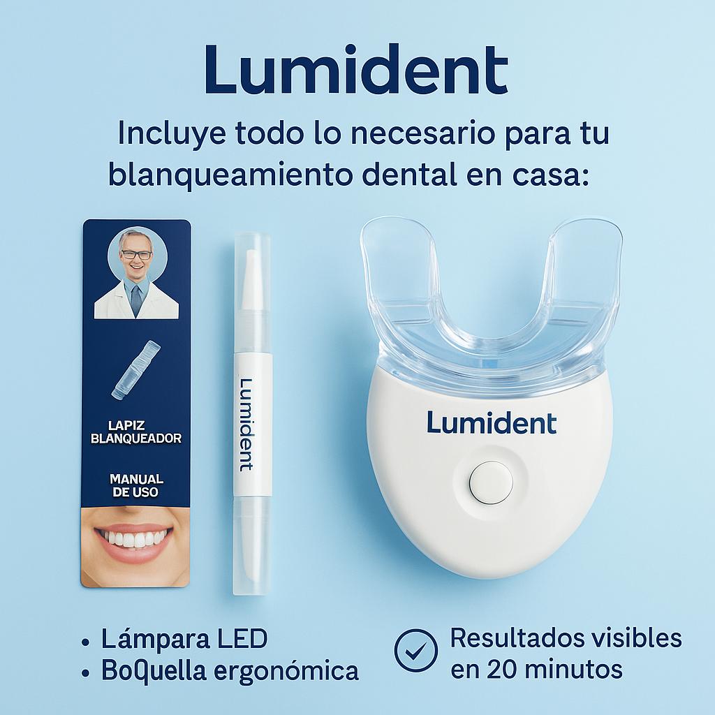 Blanqueador dental-Lumident